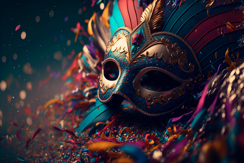 mascara-de-carnaval-background