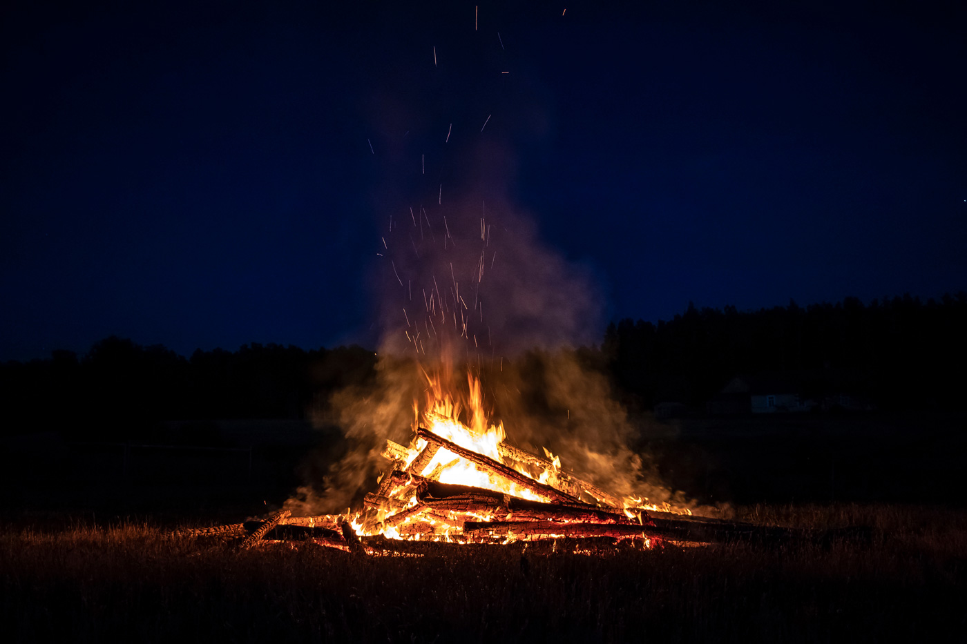 Platzhalter-Herbstfeuer