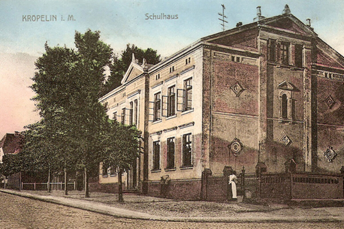 Das Schulhaus in der Wismarschen Straße